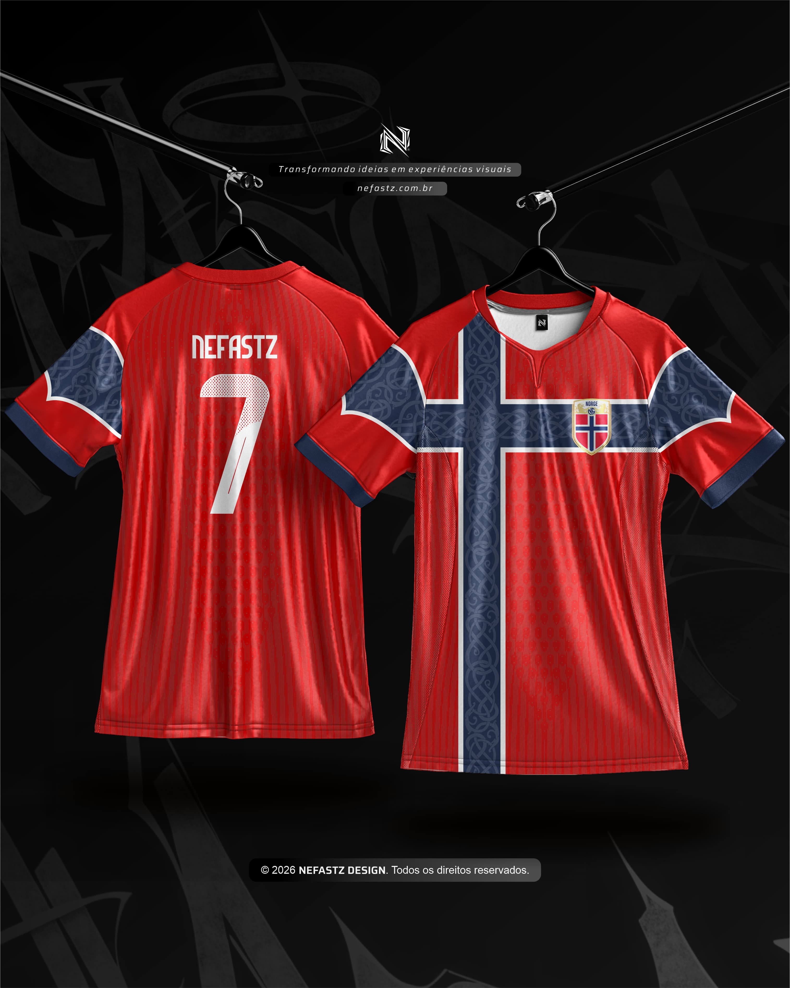 Jersey Noruega Desing Nordico